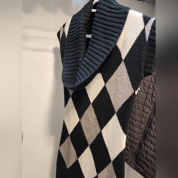 Majora Women's Fitted Cowl Neck Sweater Dress - Picture 2 of 12